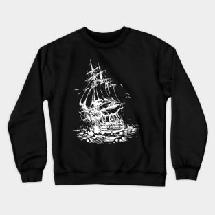 sailing ship Crewneck Sweatshirt